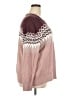 L.L.Bean Chevron-herringbone Burgundy Pullover Sweater Size 3X - photo 4