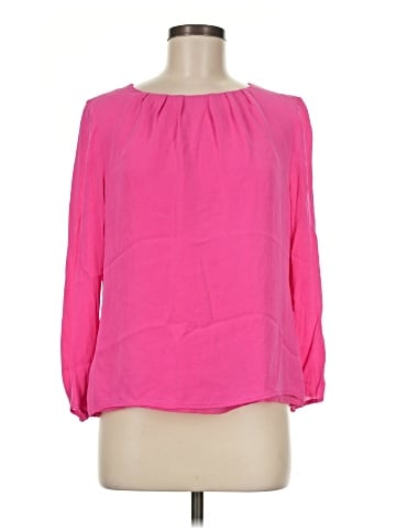 J.Crew 3/4 Sleeve Silk Top (view 1)
