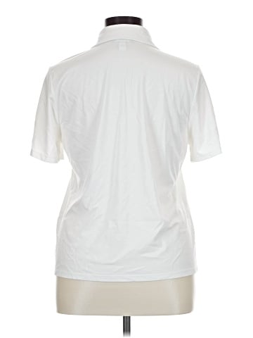 Karl Lagerfeld Paris Short Sleeve Blouse (view 2)