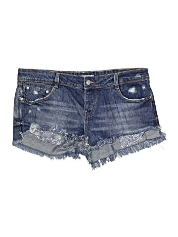 Trafaluc by Zara Denim Shorts (view 1)