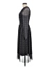 Max Studio Polka Dots Gray Casual Dress Size M (estimated) - photo 5