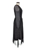 Max Studio Polka Dots Gray Casual Dress Size M (estimated) - photo 4