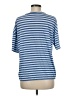 Green Envelope Stripes Blue Short Sleeve T-Shirt Size M - photo 2