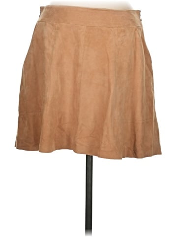 Joie Faux Leather Skirt (view 1)