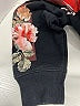 OFF-WHITE 100% Cotton Floral Black Sweatshirt Size XS - photo 8