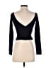 Carbon38 Black Long Sleeve Top Size S - photo 2