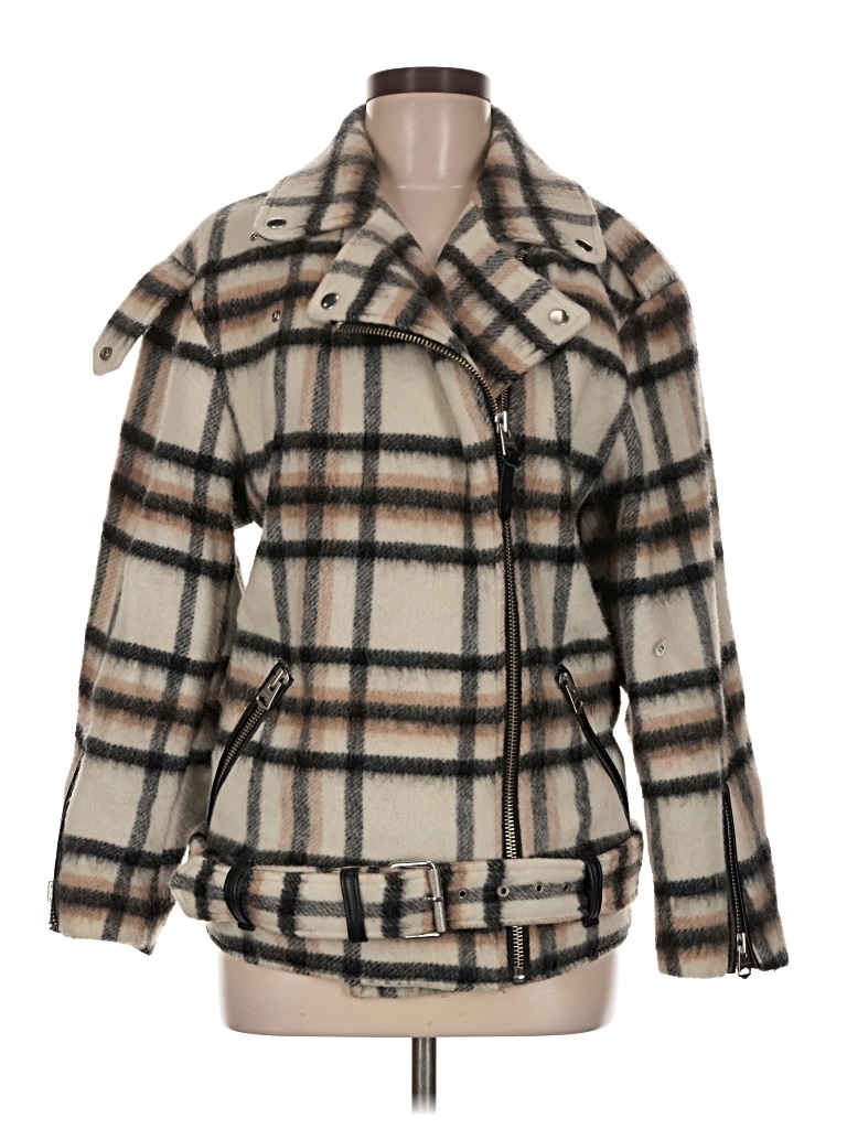 Pre-owned Mackage Coat In Ivory
