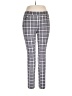Seven7 Plaid Gray Casual Pants Size L - photo 1
