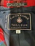 Faconnable Plaid Red Coat Size 14 - photo 6