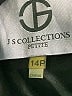 JS Collections 100% Polyester Black Cocktail Dress Size 14 Petite - photo 4