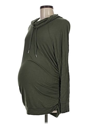 Isabel Maternity Pullover Hoodie (view 1)