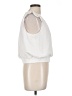 Pink Rose White Sleeveless T-Shirt Size L - photo 4