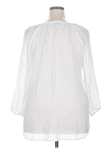 Counterparts 3/4 Sleeve Blouse (view 2)
