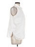 Ann Taylor 100% Cotton White Sleeveless Button-Down Shirt Size L - photo 4