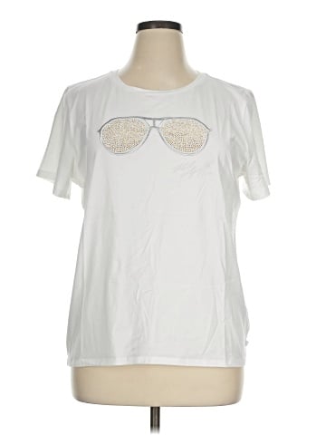 Karl Lagerfeld Paris Short Sleeve T-Shirt (view 1)