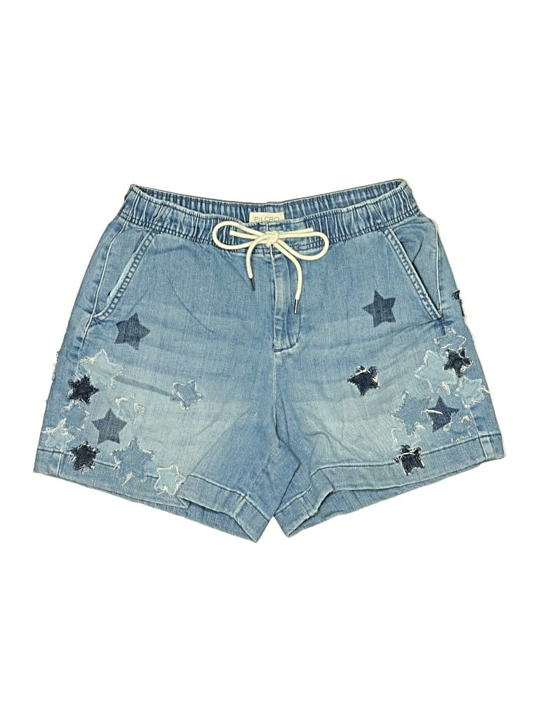 Pre-owned Pilcro Denim Shorts In Blue