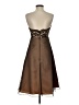 Da Vinci 100% Polyester Brown Cocktail Dress Size 6 - photo 2