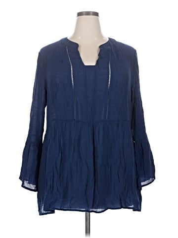Counterparts 3/4 Sleeve Blouse (view 1)
