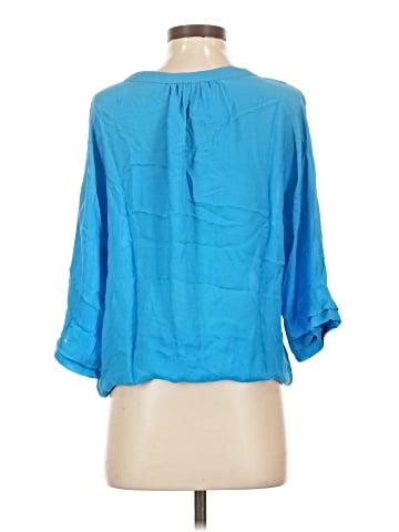 Joie 3/4 Sleeve Silk Top (view 2)