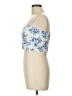 Monteau Blue Sleeveless Blouse Size L - photo 5