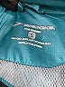 Brooks 100% Polyester Color Block Teal Raincoat Size S - photo 6