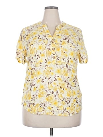 AUW Short Sleeve Blouse (view 1)