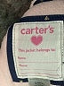 Carter's 100% Polyester Stars Blue Snow Jacket 12-18 MO / 18 MO - photo 3