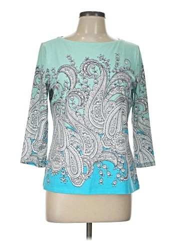 Talbots Outlet 3/4 Sleeve T-Shirt (view 1)