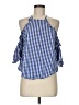 ABound 100% Cotton Blue Sleeveless Blouse Size M - photo 1