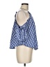 ABound 100% Cotton Blue Sleeveless Blouse Size M - photo 4