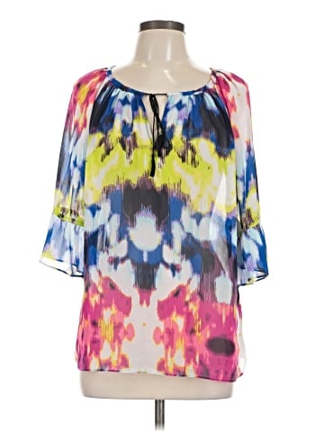 Milly 3/4 Sleeve Blouse (view 1)