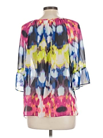 Milly 3/4 Sleeve Blouse (view 2)