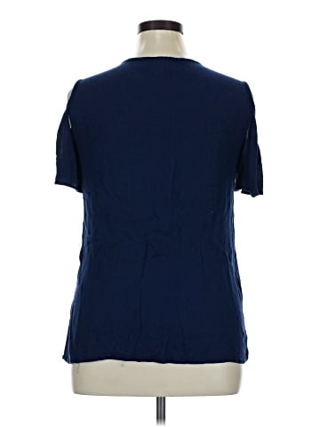 St. John's Bay Short Sleeve Blouse (view 2)