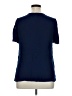 St. John's Bay 100% Polyester Blue Short Sleeve Blouse Size XL - photo 2