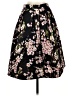 Alya 100% Polyester Floral Black Casual Skirt Size S - photo 2