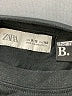 Zara 100% Cotton Black Long Sleeve T-Shirt Size 9 - photo 3