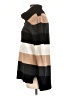 Cable & Gauge Color Block Brown Black Turtleneck Sweater Size L - photo 5