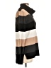 Cable & Gauge Color Block Brown Black Turtleneck Sweater Size L - photo 4