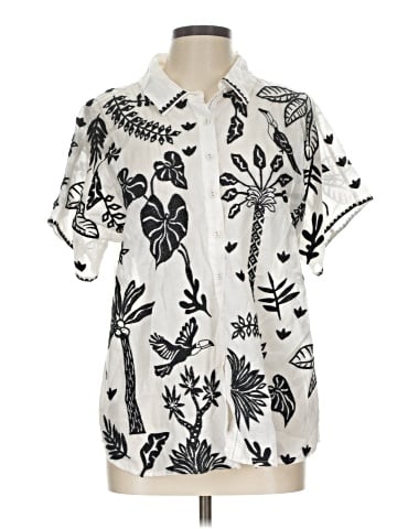 Johnny Was Short Sleeve Blouse (view 1)
