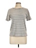 Green Envelope Stripes Gray Short Sleeve T-Shirt Size L - photo 1