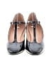 J.Crew 100% Leather Black Heels Size 8 - photo 2