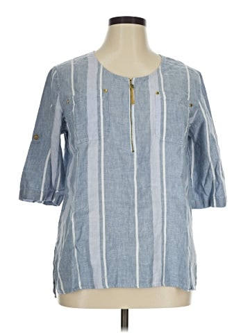 Ellen Tracy 3/4 Sleeve Blouse (view 1)