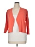 Red 100% Nylon Orange Cardigan Size XL - photo 1
