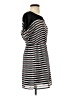 Blue Rain Stripes Black Casual Dress Size S - photo 4