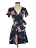 Alya Floral Blue Casual Dress Size S - photo 1