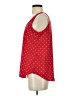 Faded Glory 100% Polyester Red Sleeveless Blouse Size S - photo 5