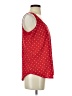 Faded Glory 100% Polyester Red Sleeveless Blouse Size S - photo 4