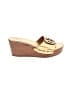 Tory Burch Gold Wedges Size 6 1/2 - photo 1