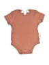 Miniville Brown Short Sleeve Onesie Size 0-3 mo - photo 1