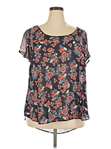 Torrid Short Sleeve Blouse (view 1)